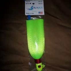 T&A Jigs 2OZ BULLET 3D EYES FLAIR HAWK JIG