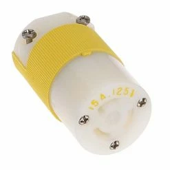 Reels Hubbell 15 AMP Female Twist Lock Plug