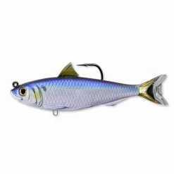 Live Target LIVETARGET 5.5in BlueBack Herring Swimbait 1 1/2 OZ Soft Plastic Baits