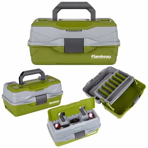 Flambeau Classic Series 1 Tray Tackle Box Fishing Accessories