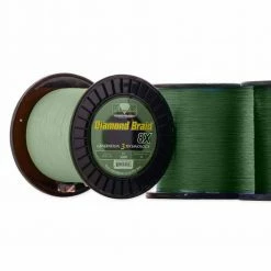 Diamond Fishing Products Fishing Line Diamond Braid 8X Generation III 300YDS Dark Green