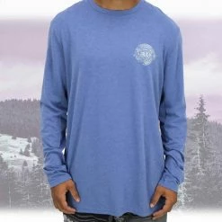 Aftco Apparel Clothing & Gifts Aftco Rogue Moonlight Heather L/S Performance Shirt