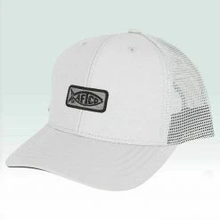 Aftco Apparel Clothing & Gifts Aftco Silver OF Original Fishing Trucker Hat