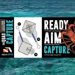 Capt. Harry's Fishing Supply The Quad Capture Net By Aqua Hippie Nets