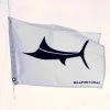 Marine, Boating & Outdoor Billfish Gear Blue Marlin Flags White 10Pk