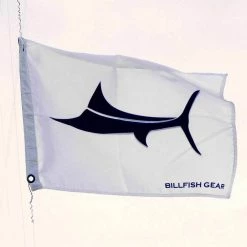 Marine, Boating & Outdoor Billfish Gear Blue Marlin Flags White 10Pk