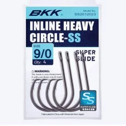 Terminal Tackle BKK Inline Heavy Circle SS Hook