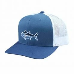 Aftco Apparel Aftco Blue Hot Tuna Trucker Hat Carolina Blue Clothing & Gifts