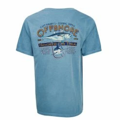 Capt. Harry's Products Clothing & Gifts Warden Tuna T-Shirt Ice Blue