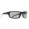 Capt. Harry's Fishing Supply Calcutta Prowler Shiny Black Frame Gray Lens Sunglasses