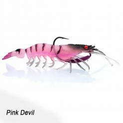 Lures Chase Baits 3.7IN Flick Prawn Shrimp Soft Bait