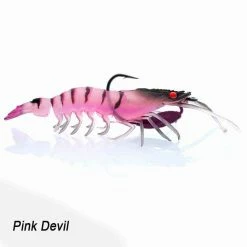 Chase Baits 3.7IN Flick Prawn Heavy Shrimp Soft Bait