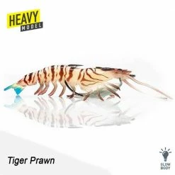 Chase Baits 3.7IN Flick Prawn Heavy Shrimp Soft Bait