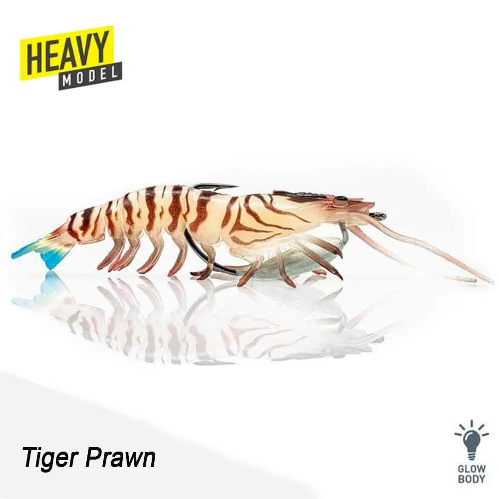 Chase Baits 3.7IN Flick Prawn Heavy Shrimp Soft Bait