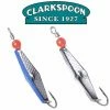 James E Clark Clark Spoon ORBM Size 0 Hammer Scale Finish Lures