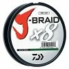 Daiwa J-Braid X8 330YDS Dark Green Braided Line Fishing Line