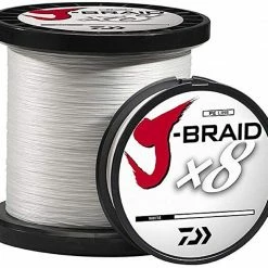 Fishing Line Daiwa J-Braid X8 33YDS White Braided Line