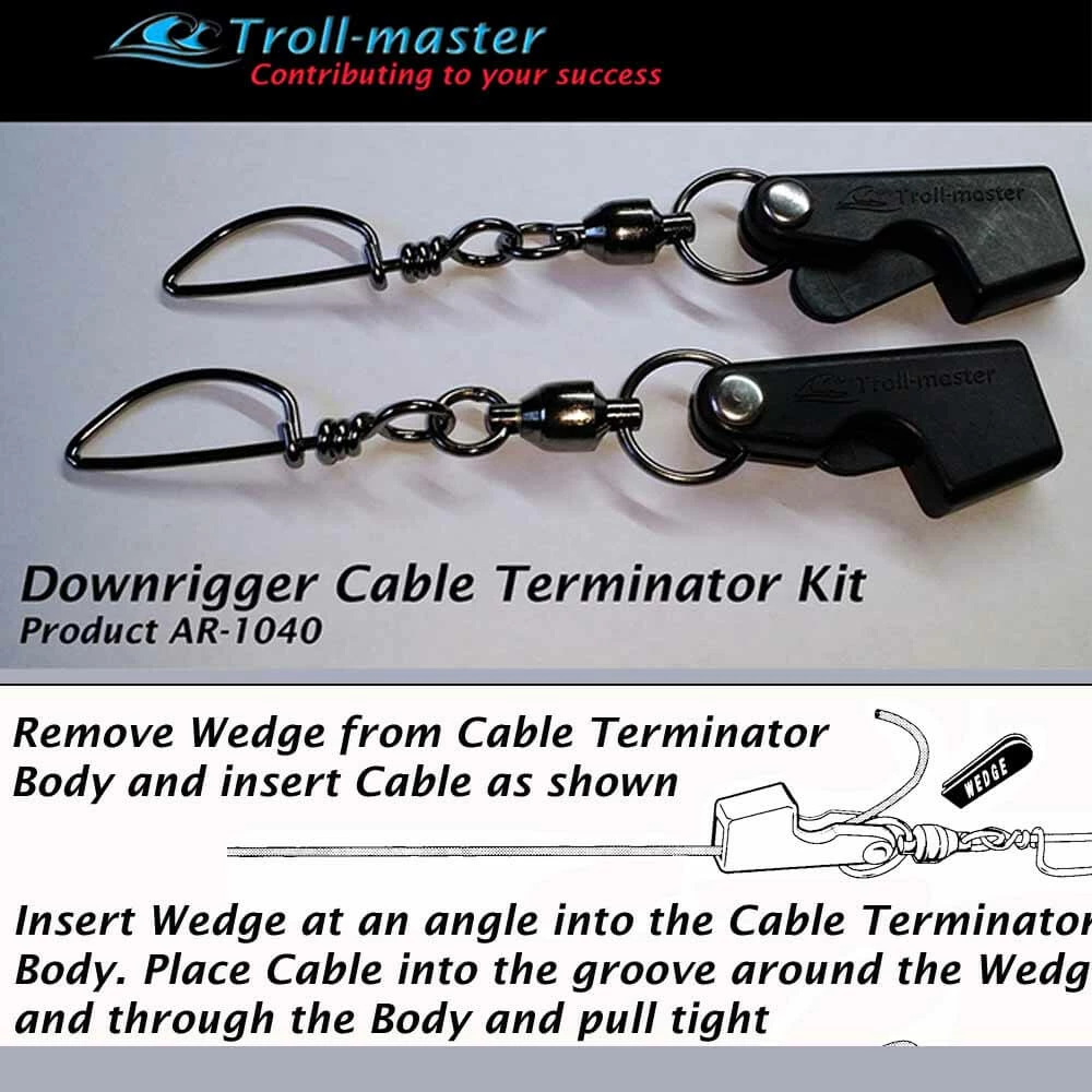 Capt. Harry's Fishing Supply Downrigger Cable Terminator Kit By Troll-Master