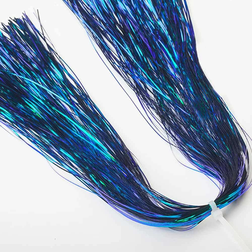 Capt. Harry's Fishing Supply Hedron Dyed Pearl Flashabou Magnum