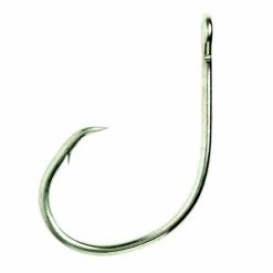 Eagle Claw L197GH Circle Sea Offset Light Wire Hook Terminal Tackle