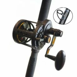 Penn Fishing Tackle Fathom 60NLDII/SC15/25lb 7inch Capt. Harry's Conven. Combo