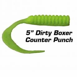 Fishbites Fight Club 5” Dirty Boxer Curly Tail Lure Lures