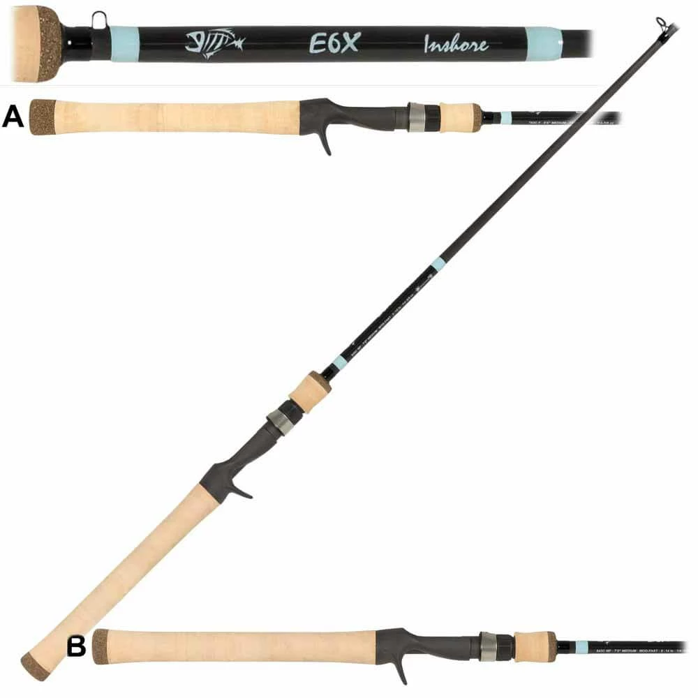 G-Loomis E6X Inshore Conventional Rods