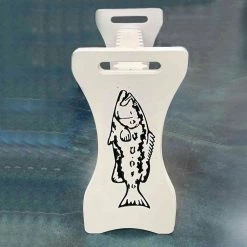 Capt. Harry's Fishing Supply White Free Standing Rod Rack 24 Rods