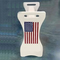 Capt. Harry's Fishing Supply White Free Standing Rod Rack 24 Rods