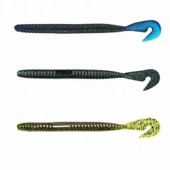 Gambler Lures Gambler 6IN Burner Worm 9 Pack Lure