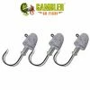 Gambler Lures Jigs Gambler Trophiez 3x 8/0 Unpainted Heads 3PK