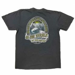 Capt. Harry's Products Clothing & Gifts Go Fish Yourself S/S Black T-Shirt