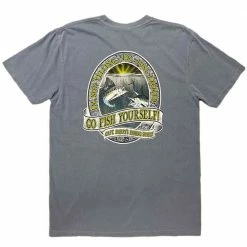 Capt. Harry's Products Go Fish Yourself S/S Blue T-Shirt