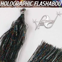 Capt. Harry's Fishing Supply Lures Hedron Holographic Flashabou