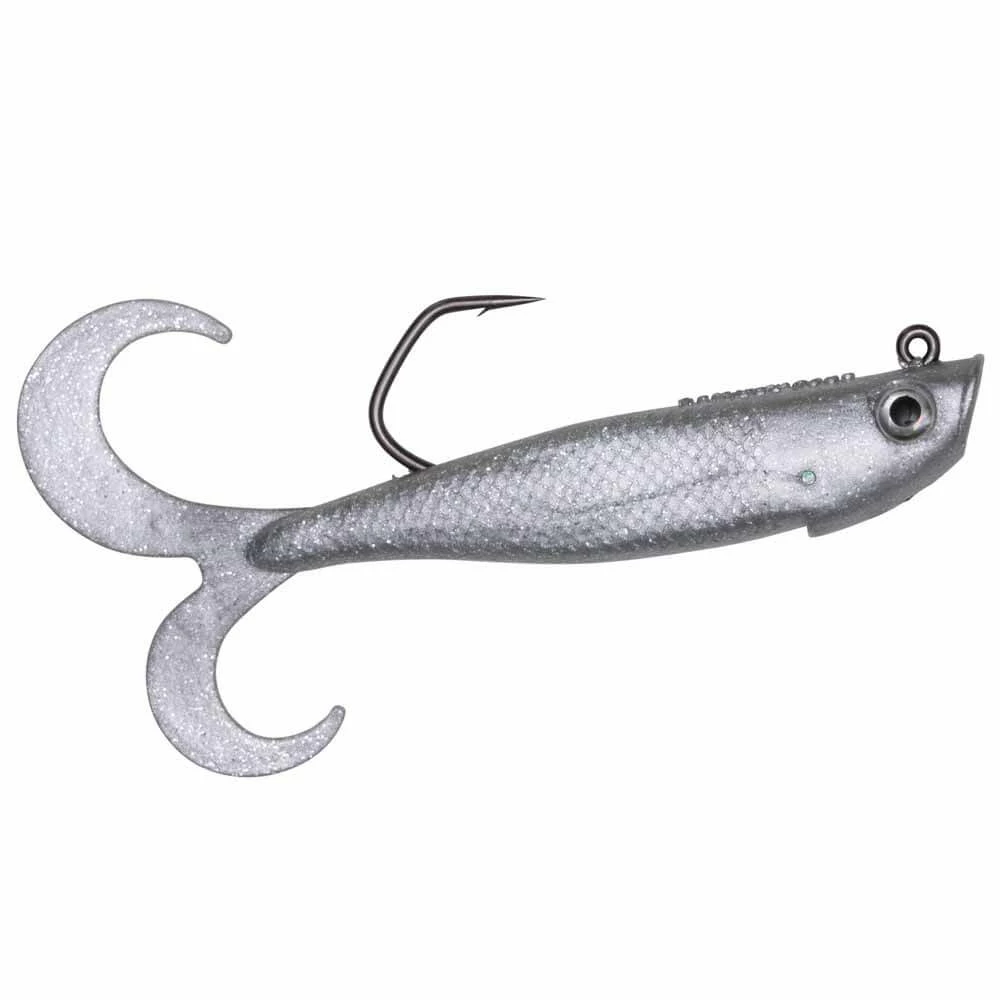 Hogy Lure Company Soft Plastic Baits Hogy Slowtail 5.5" 1.25oz Twin Tail Swim Bait Lure