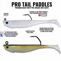 Hogy Lure Company Hogy Protail Paddle 3.5" 1oz Swim Bait Lure Soft Plastic Baits