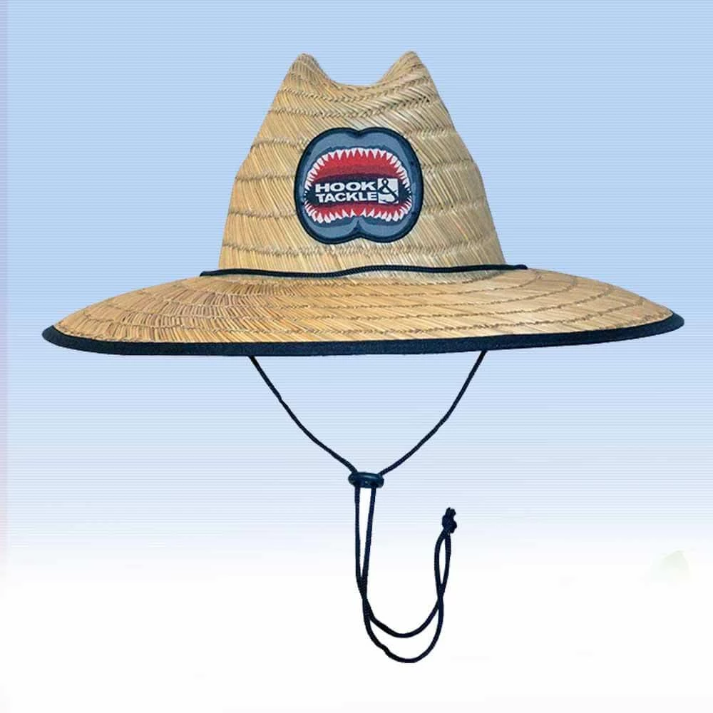 Clothing & Gifts Hook & Tackle Jaws Natural Lifeguard Straw Hat