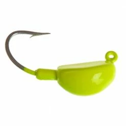 Hook-Up Lures Big Head Jig 2 1/2 Oz With #6/0 Duratin Hook 2pk Jigs