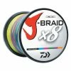 Fishing Line Daiwa J-Braid X8 330YDS Multi Color Braided Line