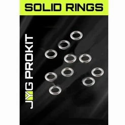 JYG ProFishing Terminal Tackle JYG 5MM Solid Rings 10PK