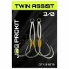 JYG ProFishing JYG Twin Assit Hooks 2 Sets Terminal Tackle
