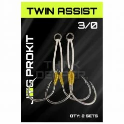 JYG ProFishing JYG Twin Assit Hooks 2 Sets Terminal Tackle