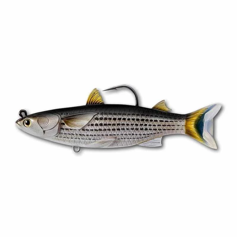 Live Target LIVETARGET 4.5in Mullet Sinking Swimbait Soft Plastic Baits