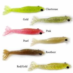 Monster3X Monster 3X Big M Shrimp 4 3/4IN 2Pk