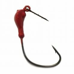 Monster3X Lures Monster 3X Red Weedless Jigs