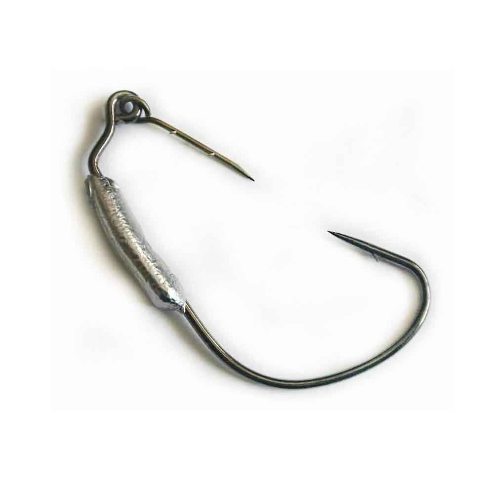 Monster3X Lures Monster 3X 4/0 Belly Weighted Hooks 3Pk