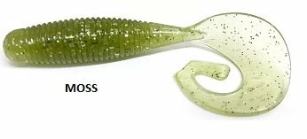 Monster3X Monster 3X X-Tail 3 1/4In 5Pk Curly Tail Lure
