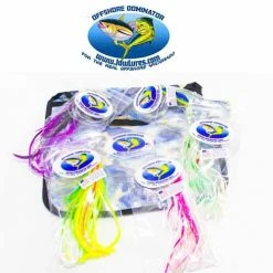 Jaw Lures Jaw Lure Offshore Dominator 5Pk Rigged Lure Kit