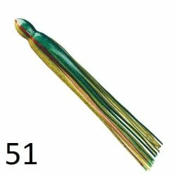 Ocean Lure Concepts Multi Color Octopus Lure Skirt Size 50