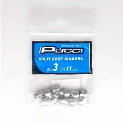 P-Line Split Shot Weights Terminal Tackle